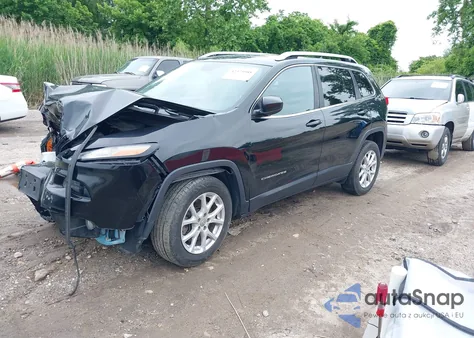 2018 Jeep Cherokee Latitude Fwd из США, поврежденный, VIN 1C4PJLCB9JD527975